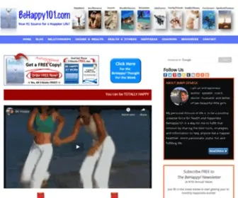 Behappy101.com(Be happy) Screenshot