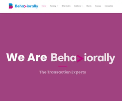 Behaviorally.com(We’re behaviorally) Screenshot