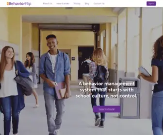 Behaviorflip.com(The first restorative behavior management system for K) Screenshot