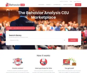 Behaviorlive.com(The powerful video platform) Screenshot