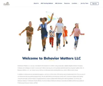 Behaviormattersllc.com(Behavior Matters LLC) Screenshot