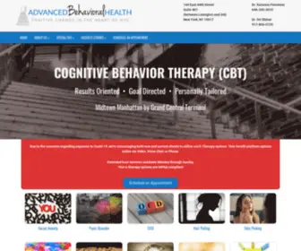 Behaviortherapynyc.com(Midtown Manhattan NYC Licensed Clinical Psychologists & Therapists) Screenshot