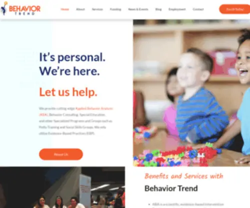Behaviortrend.com(Behavior Trend) Screenshot