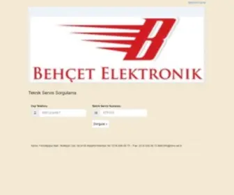 Behcetteknikservis.com(Mira Net Bilgisayar) Screenshot