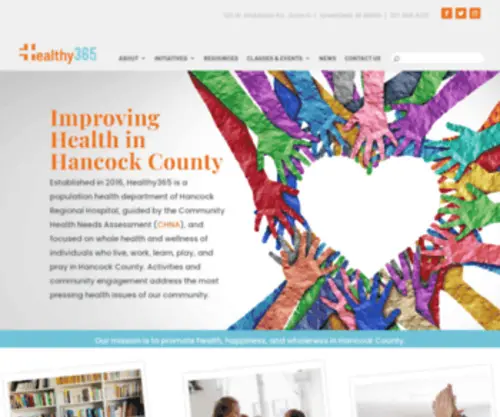 Behealthy365.org(Healthy365) Screenshot