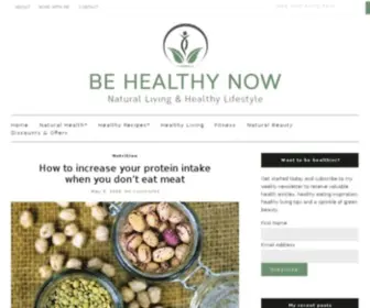 Behealthynow.co.uk(UK Healthy Lifestyle Blog) Screenshot