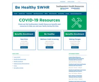 Behealthyswhrcin.org(Your One) Screenshot