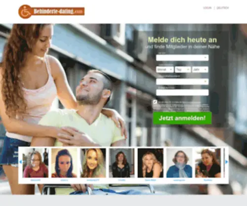 Behinderte-Dating.com(Behinderte Partnersuche mit) Screenshot