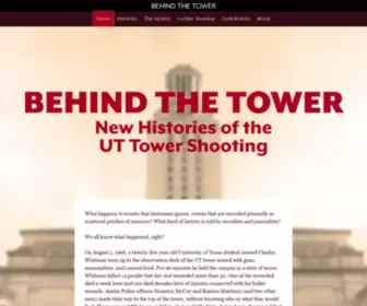 Behindthetower.org(Behind the Tower) Screenshot
