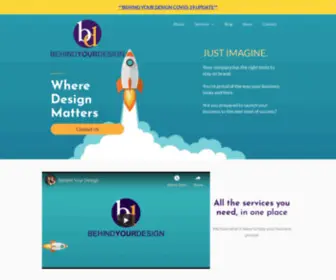 Behindyourdesign.com(Behind Your Design Marketing and Design Services) Screenshot