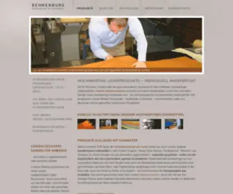 Behmenburg-Leder.com(Individuelle) Screenshot