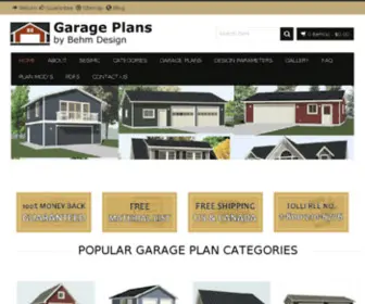 BehmGarageplans.com(behmgarageplans) Screenshot