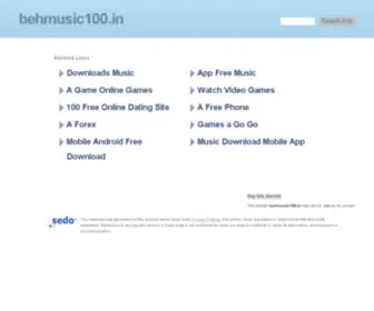Behmusic100.in(De beste bron van informatie over behmusic100) Screenshot