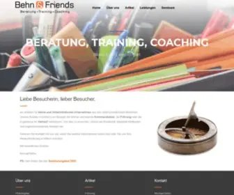 Behn-Friends.de(Behn & Friends) Screenshot