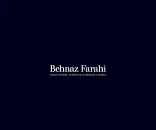 BehnazFarahi.com(Behnaz Farahi) Screenshot