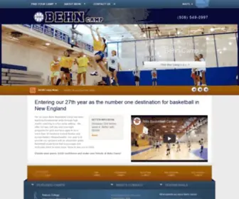 Behncamp.com(BEHN Basketball Camp) Screenshot