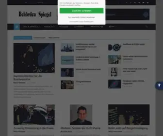 Behoerdenspiegel.de(öffentlicher Dienst) Screenshot