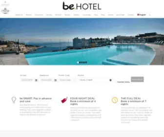 Behotelmalta.com(Modern comfort in the heart of Malta) Screenshot