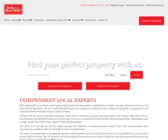 Behrandbutchoff.com(Estate Agent in St Johns Wood and North West London) Screenshot