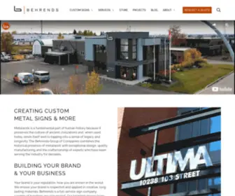 Behrendsgroup.com(Behrends Group) Screenshot