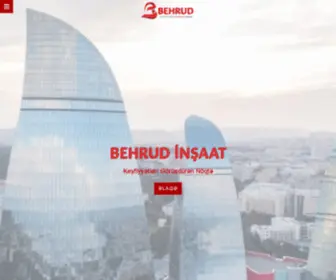 Behrud.az(Behrud İnşaat) Screenshot