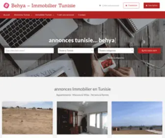 Behya.tn(Immobilier en Tunisie) Screenshot