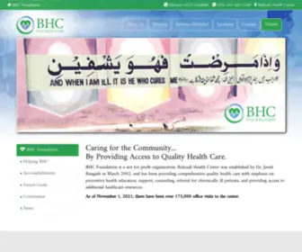 BehZadihealth.org(BHC Foundation) Screenshot