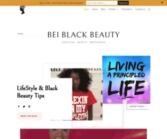 Beiblackbeauty.com(Home) Screenshot