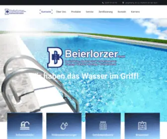 Beierlorzer-GMBH.de(Beierlorzer GmbH) Screenshot