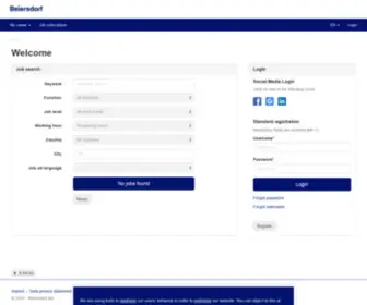 Beiersdorf-Career.com(Beiersdorf Career) Screenshot