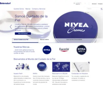 Beiersdorf.com.ar(Inicio) Screenshot