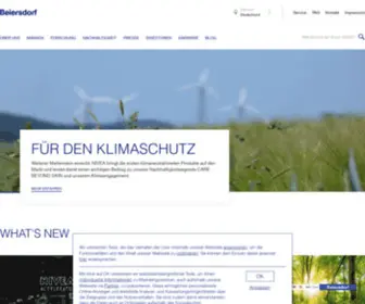 Beiersdorf.com.mx(Hautpflege als Herzensangelegenheit) Screenshot