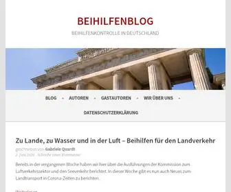 Beihilfen-Blog.eu(DER Blog zum EU) Screenshot
