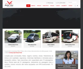 Beijaflorlocadora.com.br(Locações de Veículos Executivos) Screenshot
