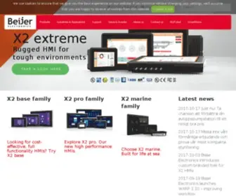 Beijerelectronics.se(Beijer Electronics) Screenshot