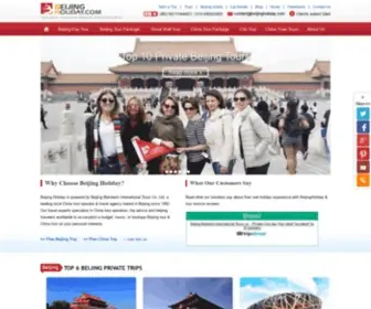 Beijingholiday.com(Beijing Tours) Screenshot