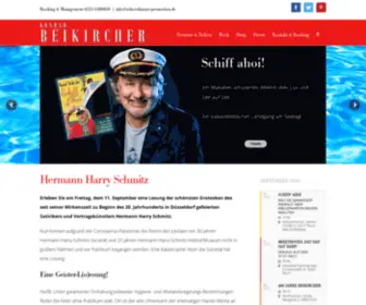 Beikircher.de(Kabarettist, Musiker, Autor) Screenshot