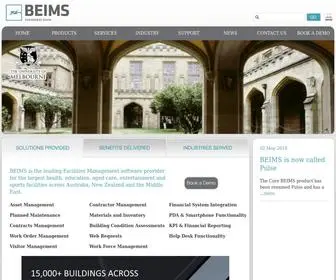 Beims.com(Facility Asset Management Software & Maintenance Systems) Screenshot