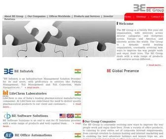 Beindia.com(BE Group Companies) Screenshot