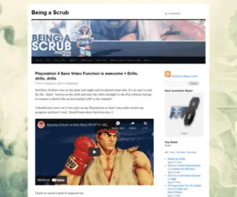 Beingascrub.com(Being a Scrub) Screenshot