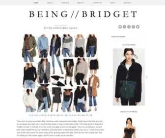 Beingbridget.com(Being Bridget) Screenshot