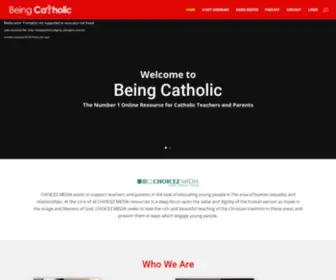 Beingcatholic.com.au(Being Catholic) Screenshot