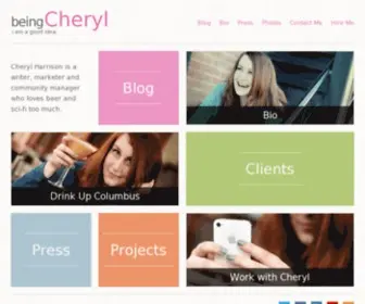 Beingcheryl.com(Being Cheryl) Screenshot