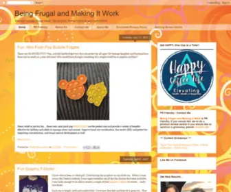 Beingfrugalandmakingitwork.com(Being Frugal and Making It Work) Screenshot