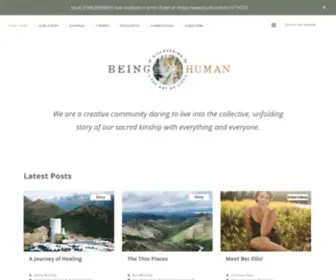 Beinghumanmag.com(Being Human) Screenshot