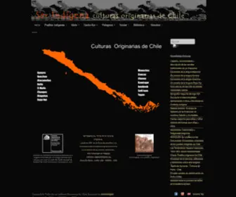 Beingindigenous.org(Pueblos Originarios de Chile Ser Indigena) Screenshot