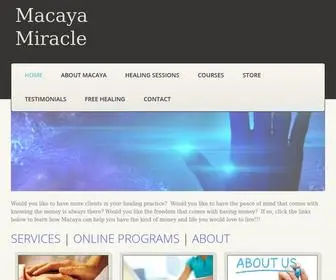 Beingjoy123.com(Macaya Miracle Home) Screenshot