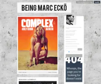 Beingmarcecko.com(BEING MARC ECKO) Screenshot