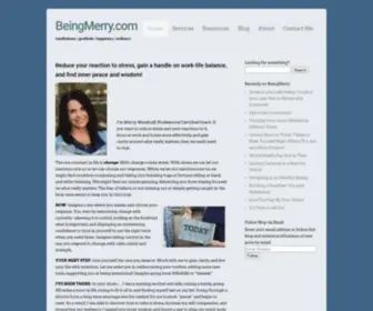 Beingmerry.com(Mindfulness) Screenshot