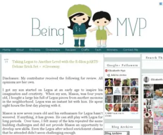 Beingmvp.com(Lifestyle blog) Screenshot